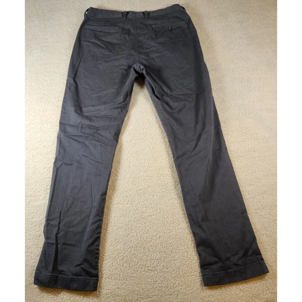 J.Crew Flex Sutton‎ Pants Mens 32x32 Gray Slim Fit Stretch Chino Dress Casual